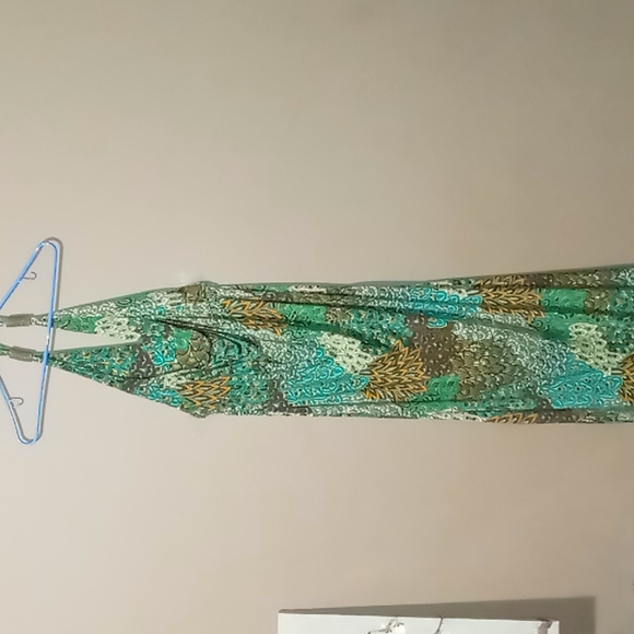 DNLA Sport M Pattern Tie Back Strapless - Picture 2 of 4